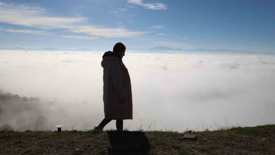 Elazığ sis denizinde kayboldu, ortaya eşsiz görüntüler çıktı