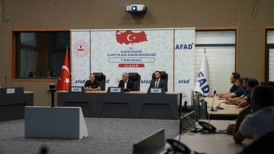 ELBAK, muhtemel afet durumlarında vatandaşların yardımına koşacak