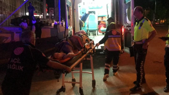 Elektrikli bisikletten düşen kadın yaralandı