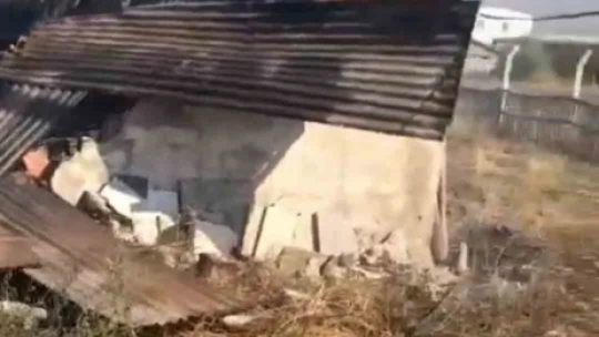 Eski Belediye Başkanına ait ahır yandı