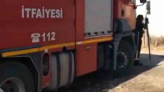 Eski Belediye Başkanına ait ahır yandı