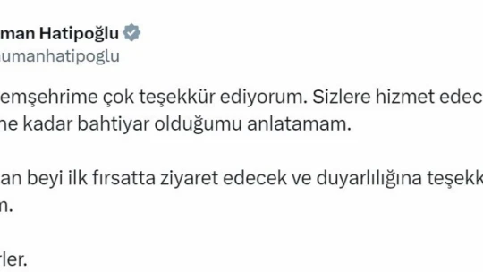 Evinin önüne park edilen kepçeyi yıkadı, vali teşekkür etti