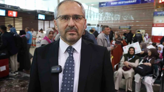 Hacı adaylarını binlerde kişi uğurladı