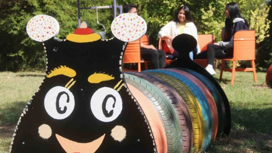 Hipodromda çocuklar için 'Geri Dönüşüm Parkı' kuruldu