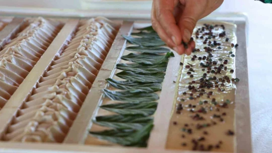 Hobi olarak başladı şimdi 45 çeşit sabun üretiyor