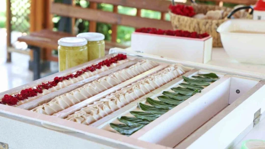 Hobi olarak başladı şimdi 45 çeşit sabun üretiyor