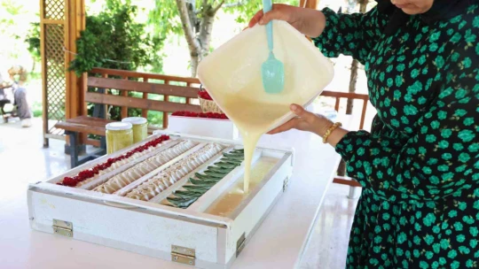 Hobi olarak başladı şimdi 45 çeşit sabun üretiyor