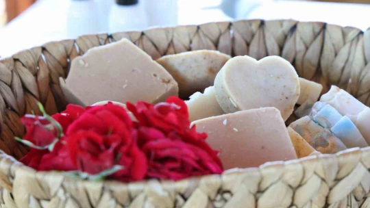 Hobi olarak başladı şimdi 45 çeşit sabun üretiyor