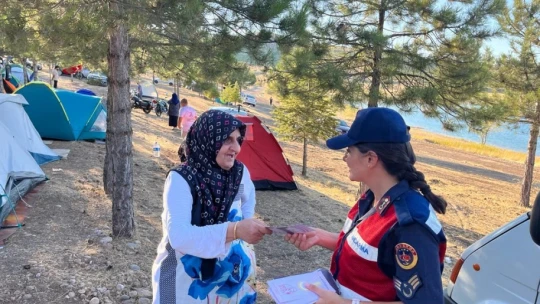 Jandarma'dan KADES bilgilendirmesi