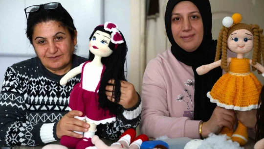 Kadınlar amigurumi ile ekonomilerine katkı sağlıyor