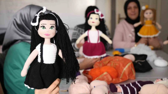 Kadınlar amigurumi ile ekonomilerine katkı sağlıyor