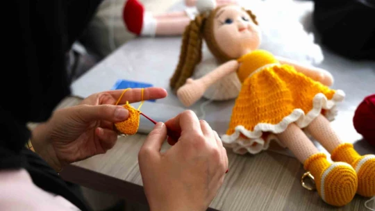 Kadınlar amigurumi ile ekonomilerine katkı sağlıyor