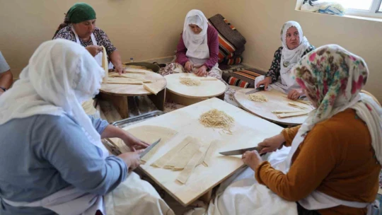 Kadınlar kurdukları kooperatifte hem sosyalleşiyor hem de ekonomilerine katkı sağlıyor