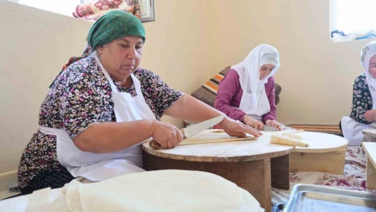 Kadınlar kurdukları kooperatifte hem sosyalleşiyor hem de ekonomilerine katkı sağlıyor