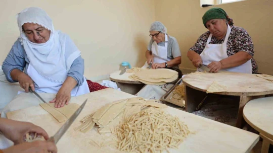 Kadınlar kurdukları kooperatifte hem sosyalleşiyor hem de ekonomilerine katkı sağlıyor