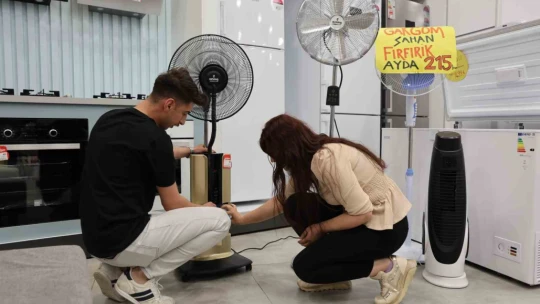 Klima stokları tükendi, vatandaşlar vantilatöre yöneldi