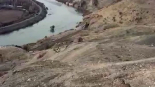 Koruma altındaki dağ keçileri Palu'nun eşsiz manzarasına dahil oldu