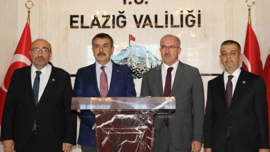 Milli Eğitim Bakanı Tekin Elazığ'da