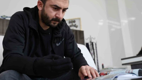 Sağ eli ve sol dizini kaybetti, yaşam sevincini kaybetmedi