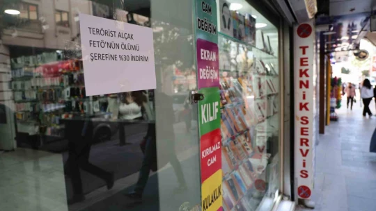 Terörist başı Gülen'in ölümü şerefine yüzde 30 indirim yaptı