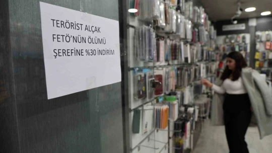 Terörist başı Gülen'in ölümü şerefine yüzde 30 indirim yaptı