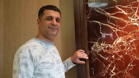 Elazığ vişne mermeri 68 ülkeyi süslüyor