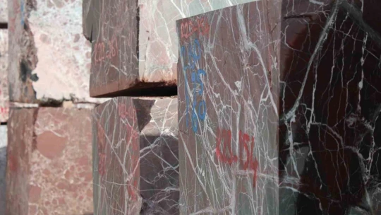 Elazığ vişne mermeri 68 ülkeyi süslüyor