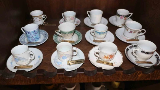 Türkiye'nin ilk 'Kahve Fincanı Müzesi' açıldı