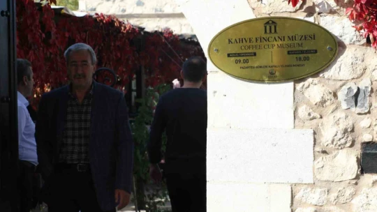 Türkiye'nin ilk 'Kahve Fincanı Müzesi' açıldı