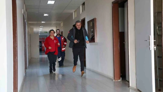 UMKE'den deprem ve yangın tatbikatı