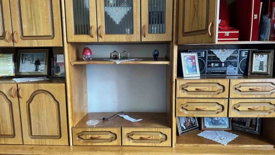 Vicdanları sızlatan hırsızlık: Şehidin baba ocağını soydular