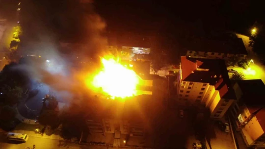 Yangın 3 saat sonra kontrol altına alınmıştı, hasar gün doğunca ortaya çıktı