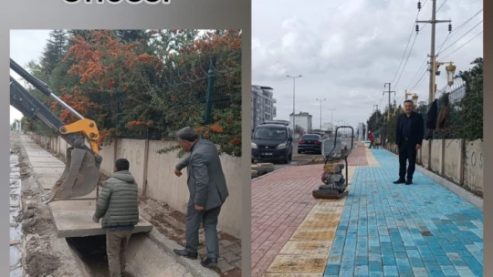 Yazıkonak Belediyesi, engelli, bisiklet ve yürüyüş yolunu hayata geçirdi