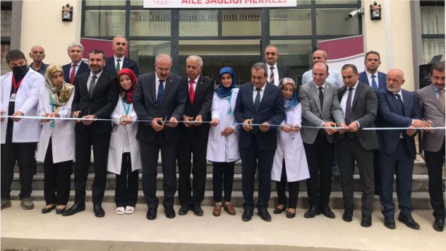 Elazığ'da yapımı tamamlanan Aile Sağlığı Merkezi hizmete girdi