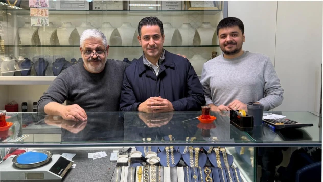 Ahmet Ballıca Kuyumcular Çarşısı'nda