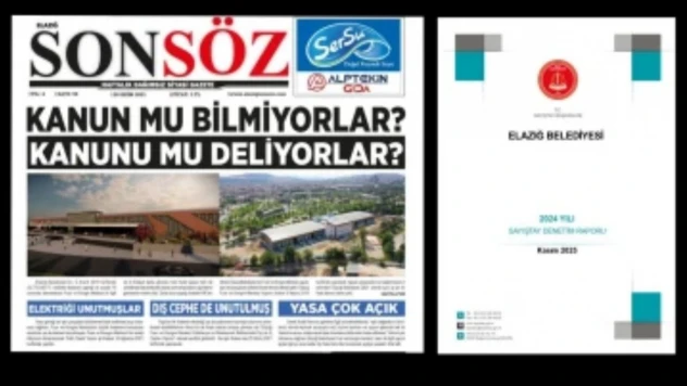 Elazığ Belediyesi İyi Yönetilmiyor