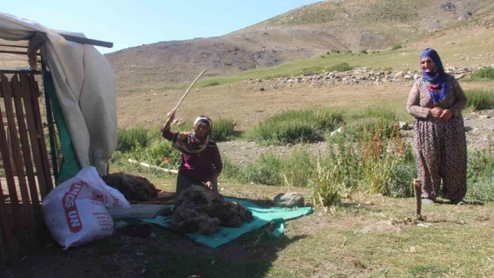 2 bin 500 rakımda ekmek mücadelesi