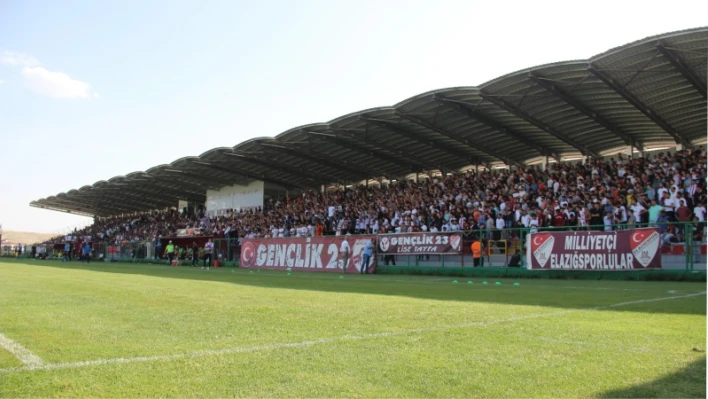 Elazığ'da sezonun ilk maçına yoğun ilgi

