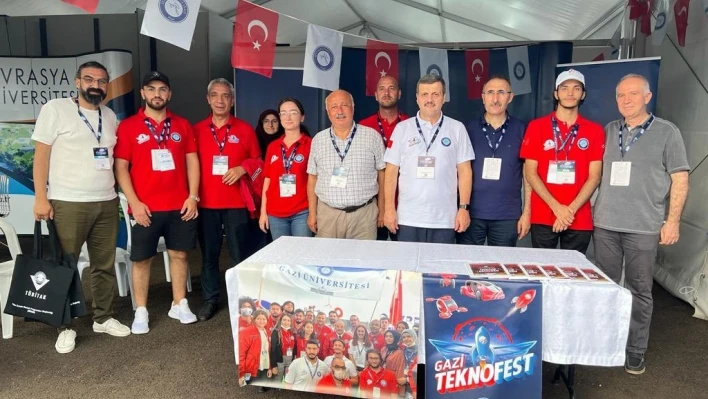 Fırat Üniversitesi, TEKNOFEST'te yoğun ilgi gördü

