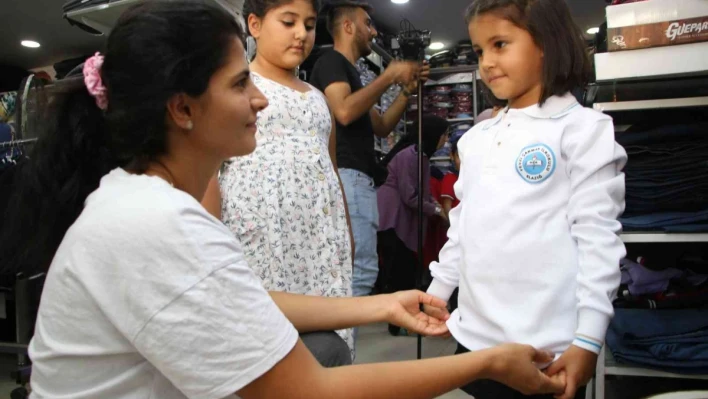 Elazığ'da okul öncesi alışveriş yoğunluğu

