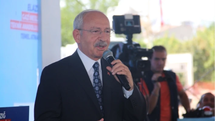 CHP Genel Başkanı Kılıçdaroğlu: 'Türkiye güçlü ve yaralarını saran bir ülke'


