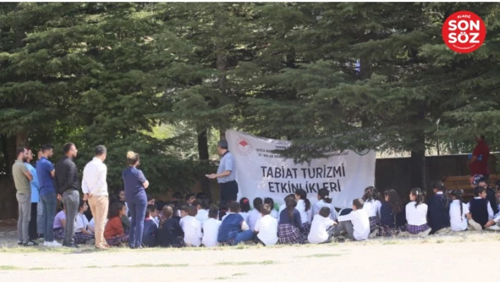 Elazığ'da öğrencilere yönelik tabiat eğitimi

