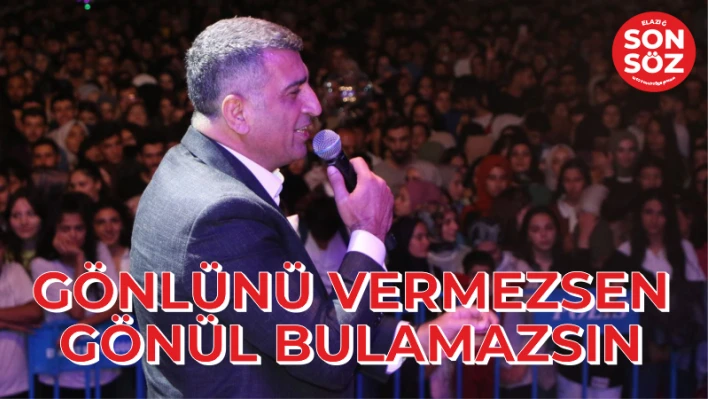 GÖNLÜNÜ VERMEZSEN GÖNÜL BULAMAZSIN