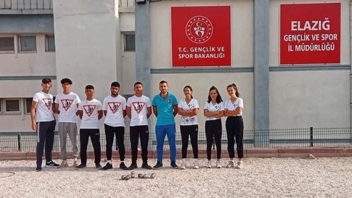 Elazığ bocce takımları Antalya'da

