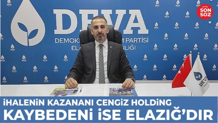 KAYBEDENİ İSE ELAZIĞ'DIR!