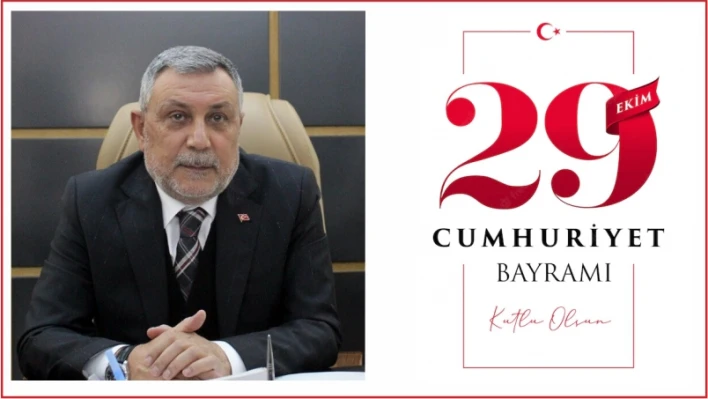 BAŞKAN YILDIRIM'DAN 29 EKİM MESAJI