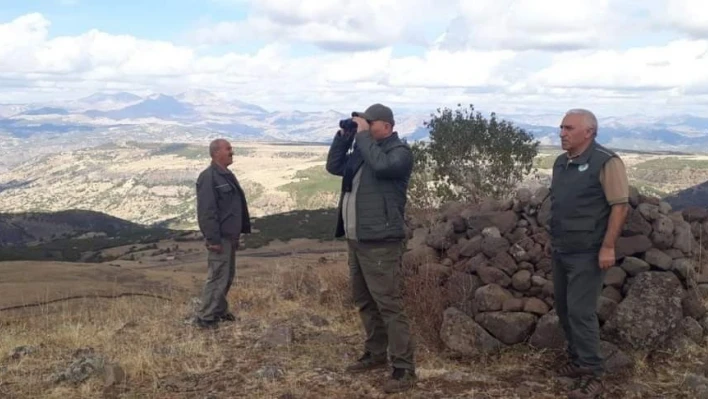 Elazığ'da kaçak avcılığın önlenmesi için denetimler sürüyor

