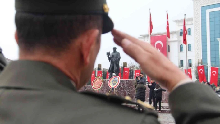 Elazığ'da 10 Kasım Atatürk'ü Anma Günü töreni

