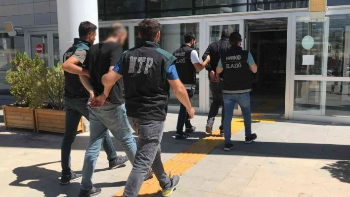 Elazığ'da uyuşturucuyla mücadele aralıksız sürüyor: 3 tutuklama

