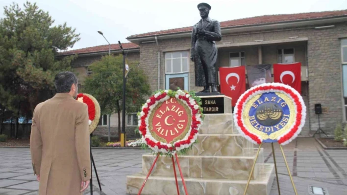 Atatürk'ün Elazığ'a gelişinin 85'inci yıl dönümü etkinliklerle anıldı

